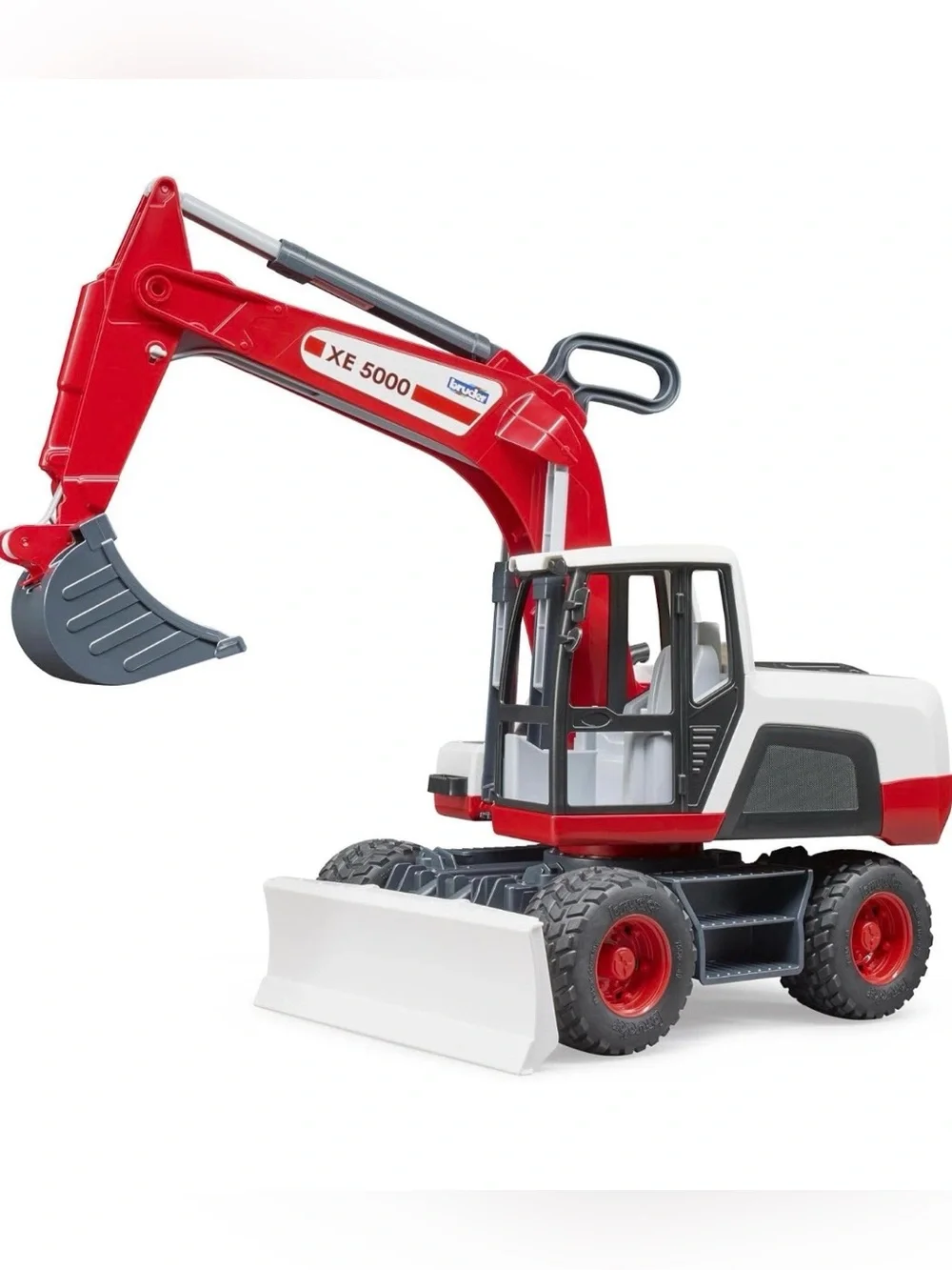 Bruder 03411 Wheeled Excavator Red/White